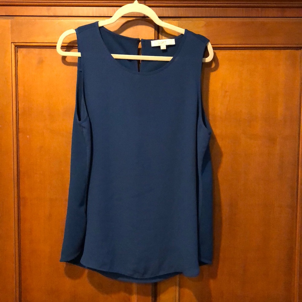 Loft Pretty Crew Neck Shell